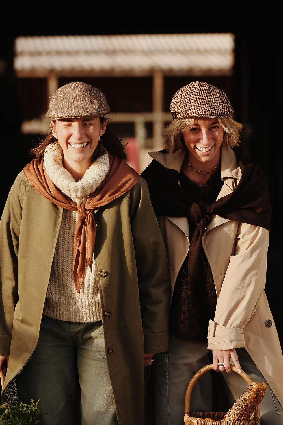 Miniature : Casquette Eloi - Chevron marron