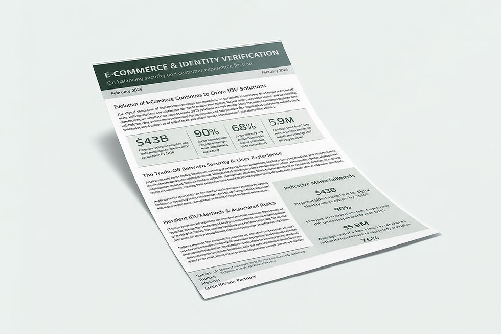 February 2026 - E-Commerce & Identity Verification