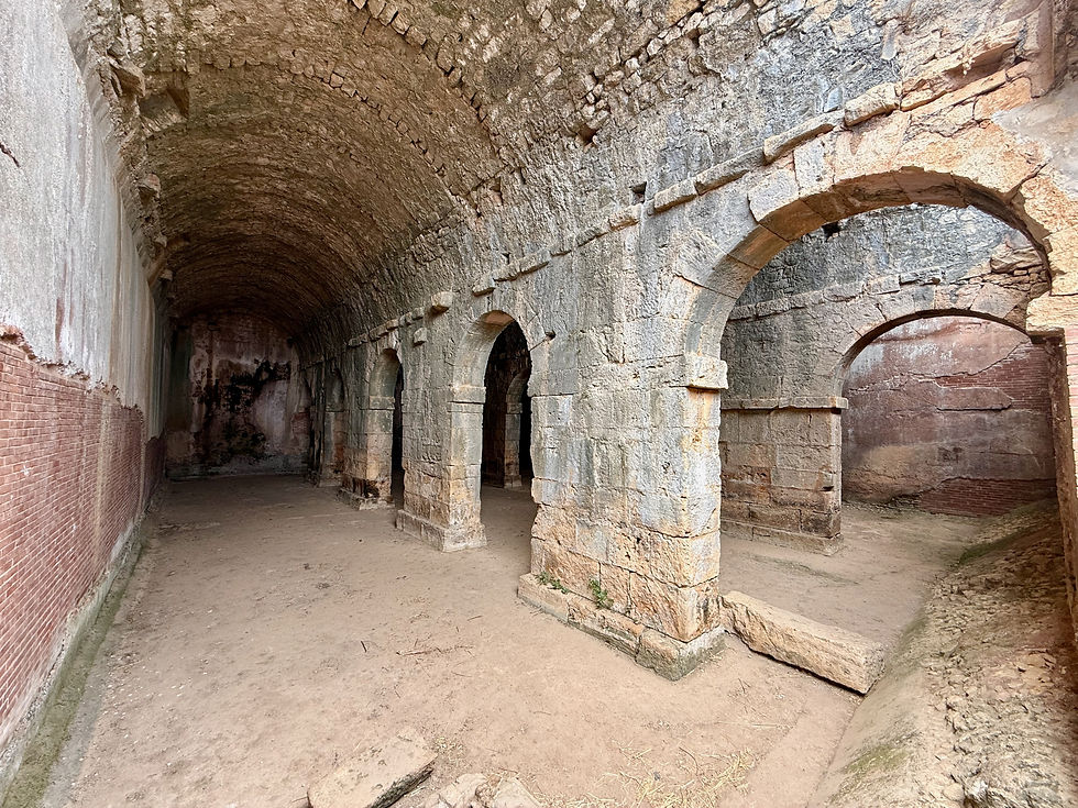 Roman cisterns in Aptera
