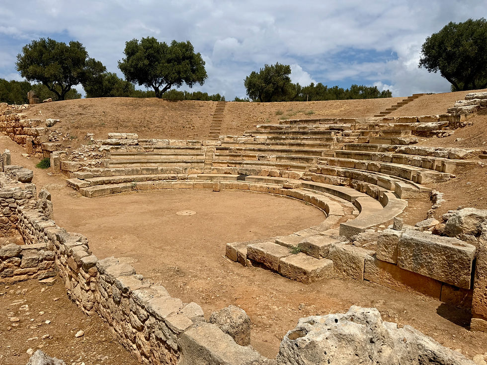 The theatre at Aptera