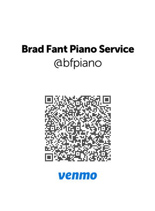 Scan to Venmo @bfpiano