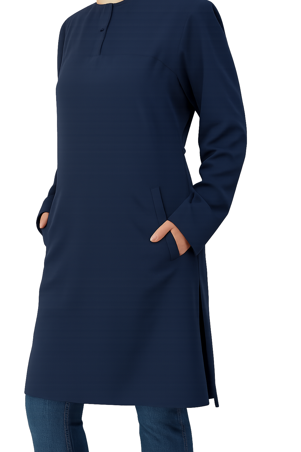 48 inches Length Ladies Uniform Kurti