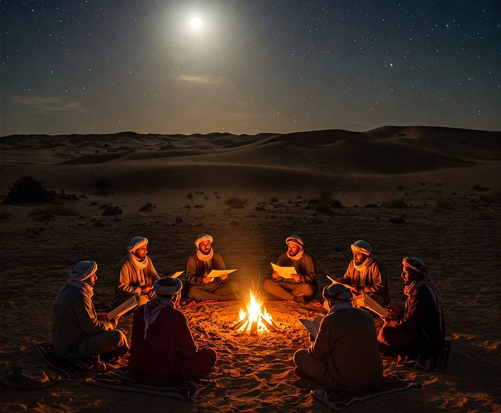 La tribù è il fulcro della Poesia Nabatea