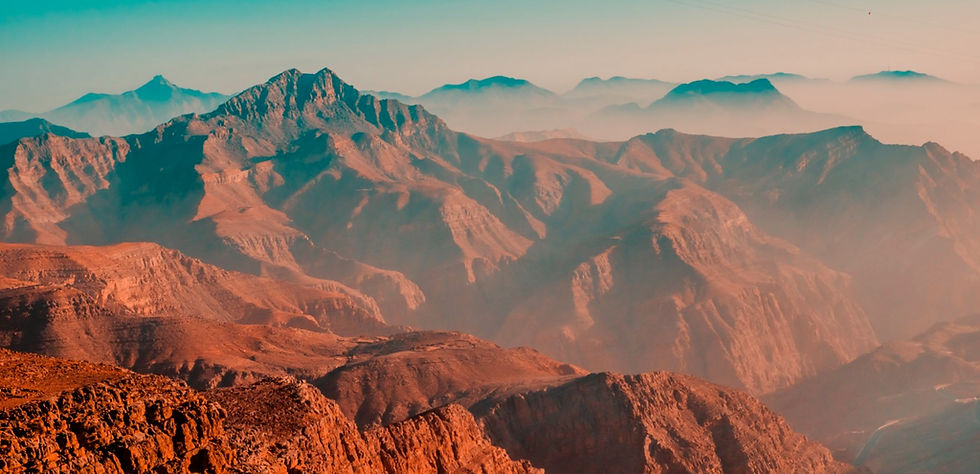 Montagne Emirato Ras al-Khaimah