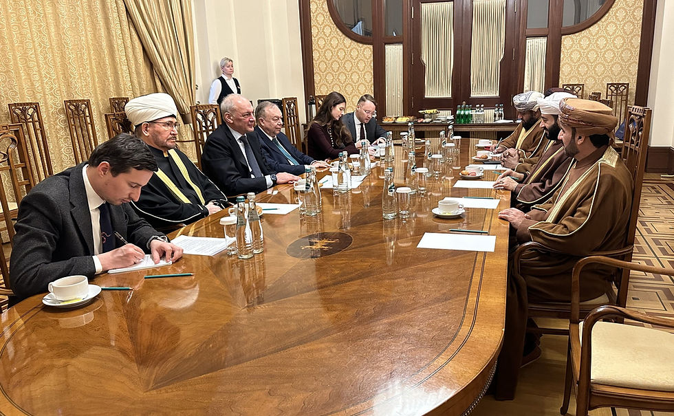 Oman - Rafforza la Cooperazione Economica con la Russia
