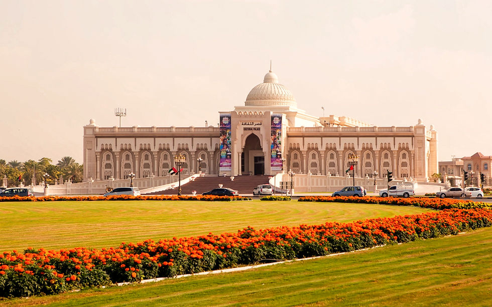 Il Palazzo della Cultura è una delle strutture più importanti nella scena culturale di Sharjah