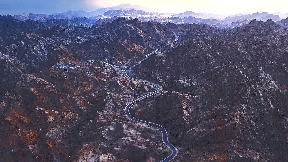 Le montagne di Fujairah