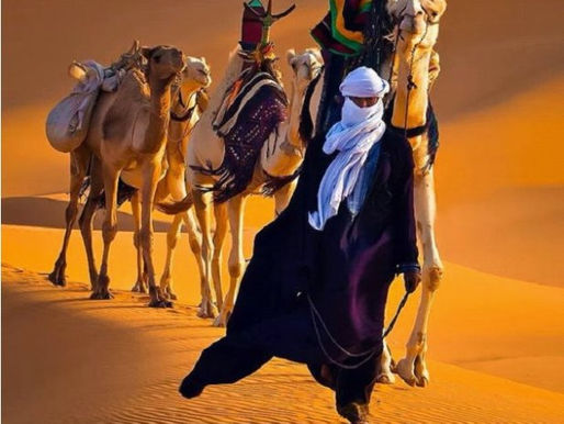 Algeria - I Tuareg: Sentinelle Blu del Deserto, Seta del Vento