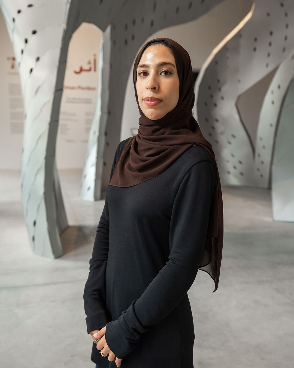 Tracce - Padiglione dell'Oman, curato dalla visionaria architetta omanita Majeda Alhinai - Per gentile concessione del Sultanato dell'Oman