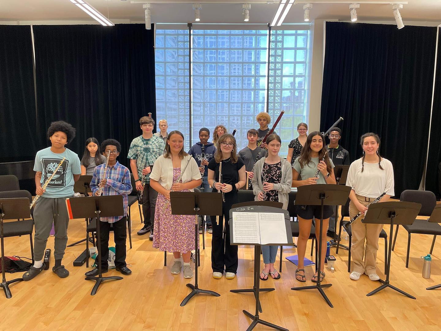 Instrumental Music Camps - Woodwinds, Brass & Percussion, Piano, or Flute Choir