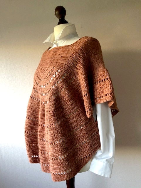 Miniature : Pull bohème crochet fait main terra Stig