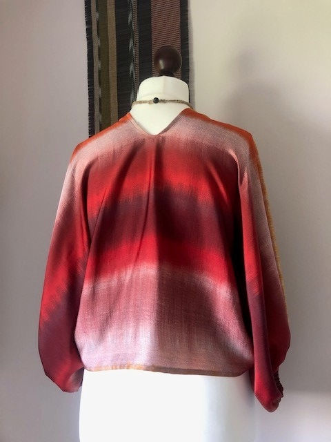 Miniature : Blouse tunique imprimé tie & dye Juana