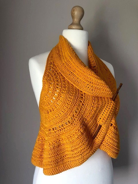 Miniature : Gilet boléro crochet T38/40 HONEY