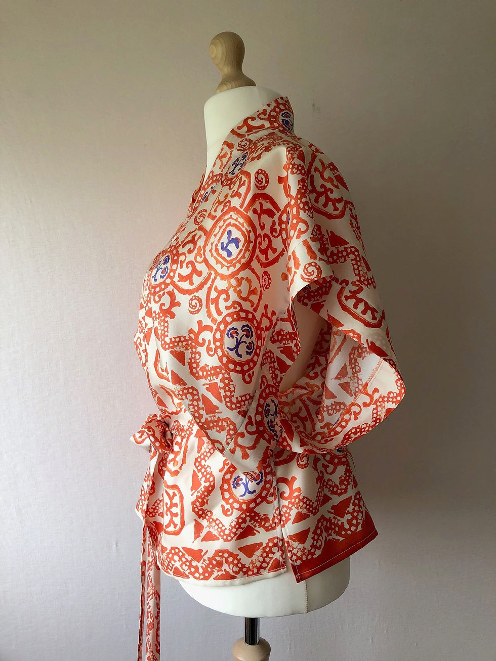 Miniature : Kimono satiné imprimé SUE