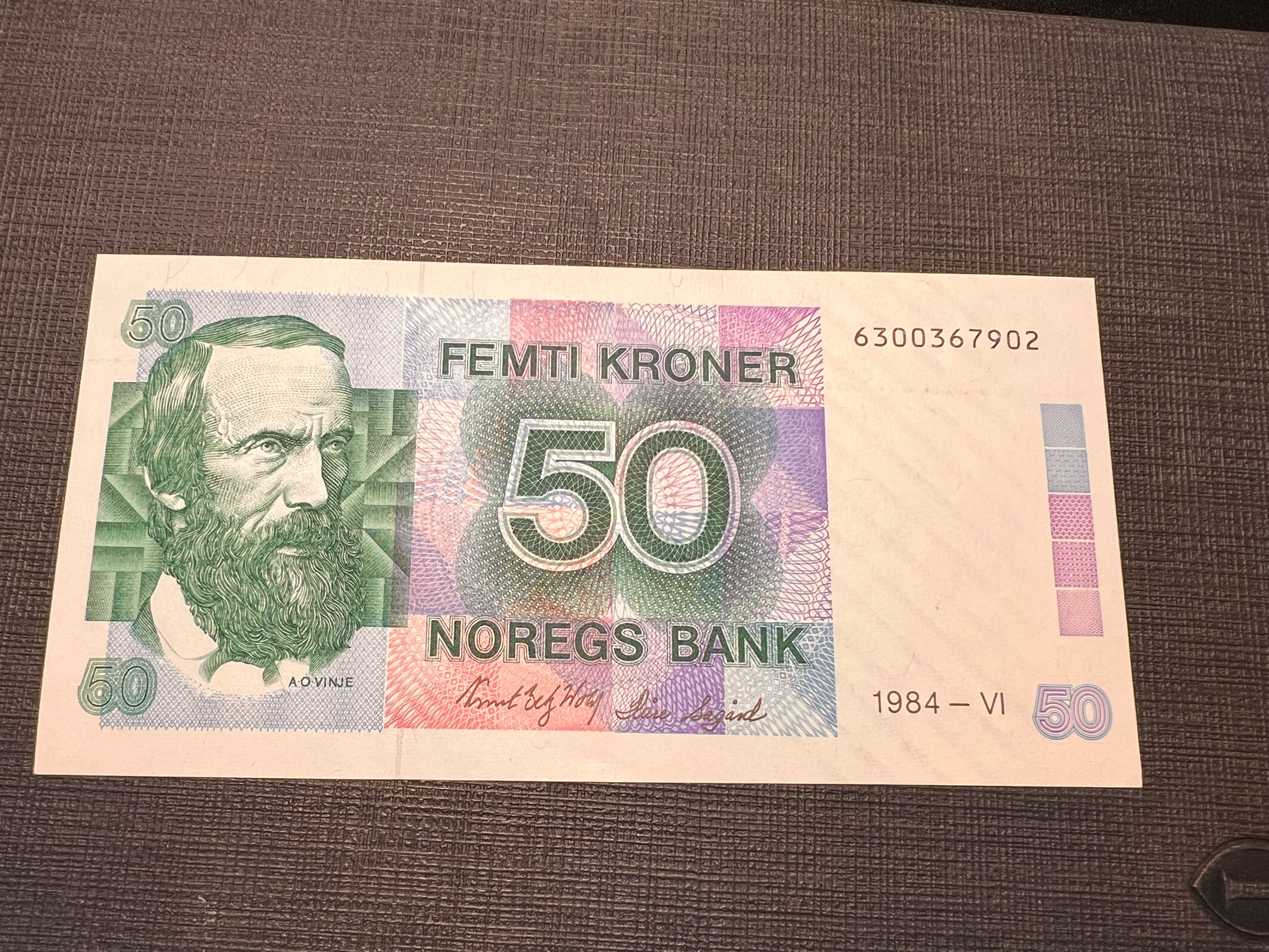 50 kroner 1984