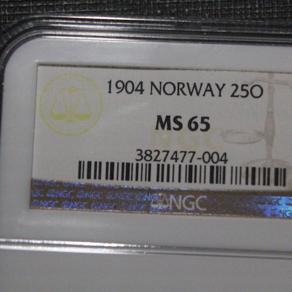 Miniatyrbilde: 25 øre 1904