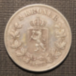 2 krone 1893
