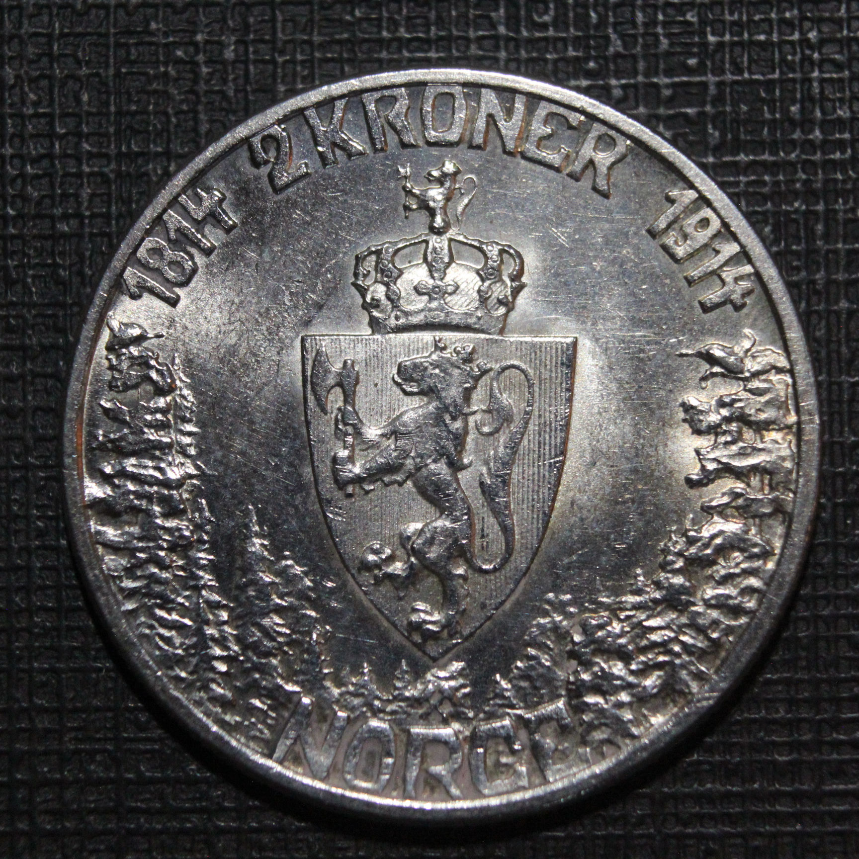2 krone 1914 Mor Norge