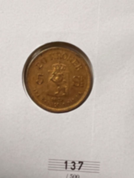 20 Krone /5 Spd. 1875