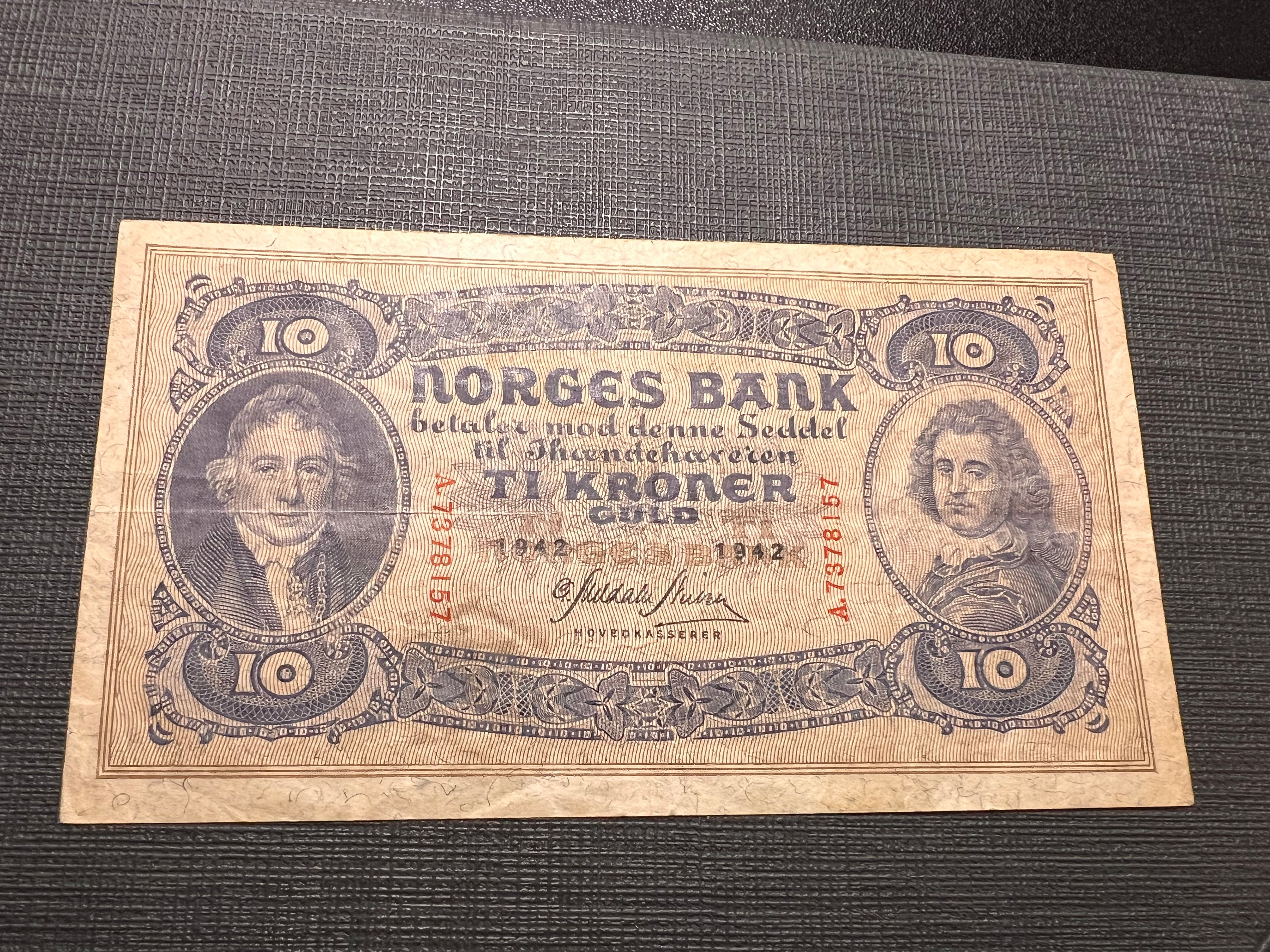 10 kroner 1942 A