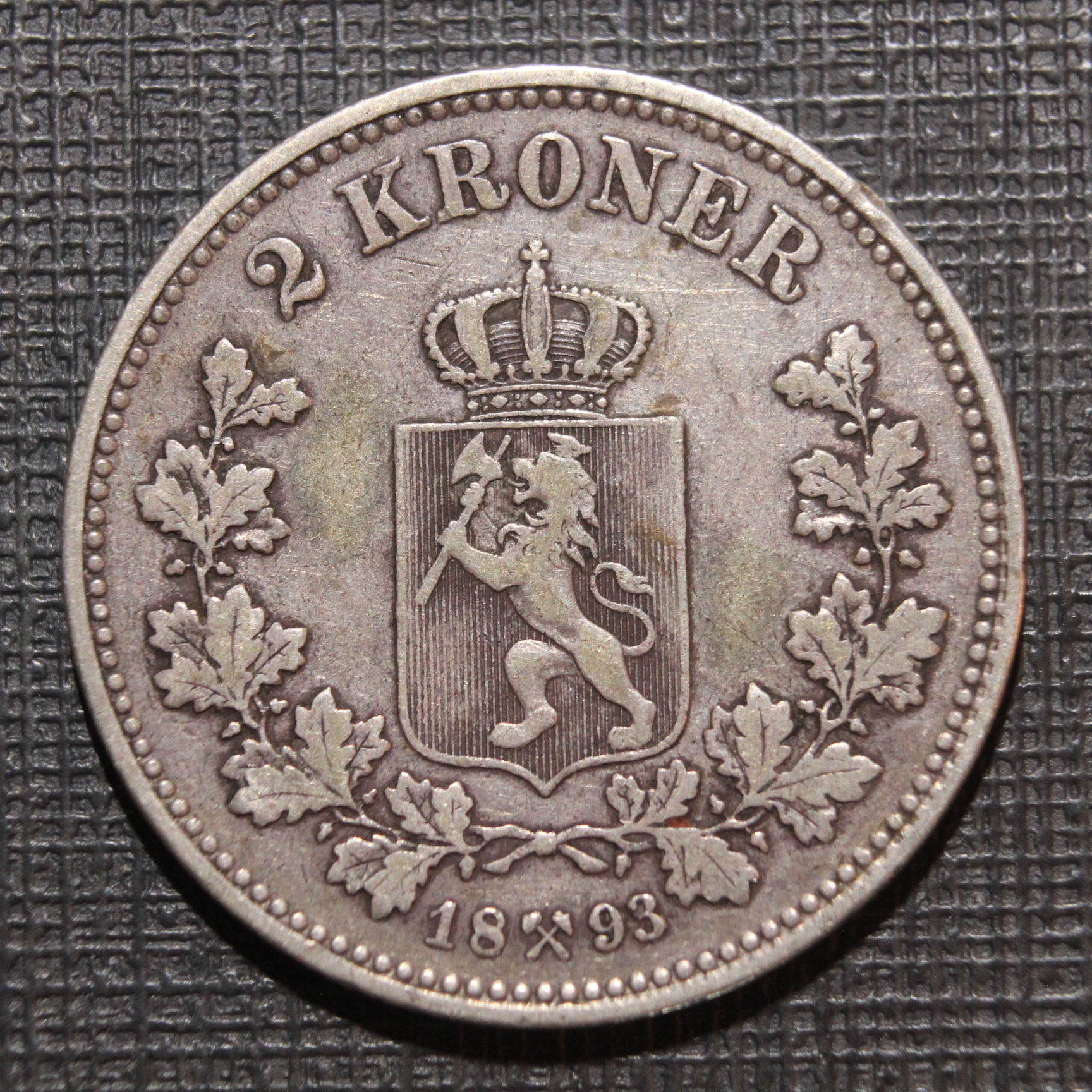 2 krone 1893
