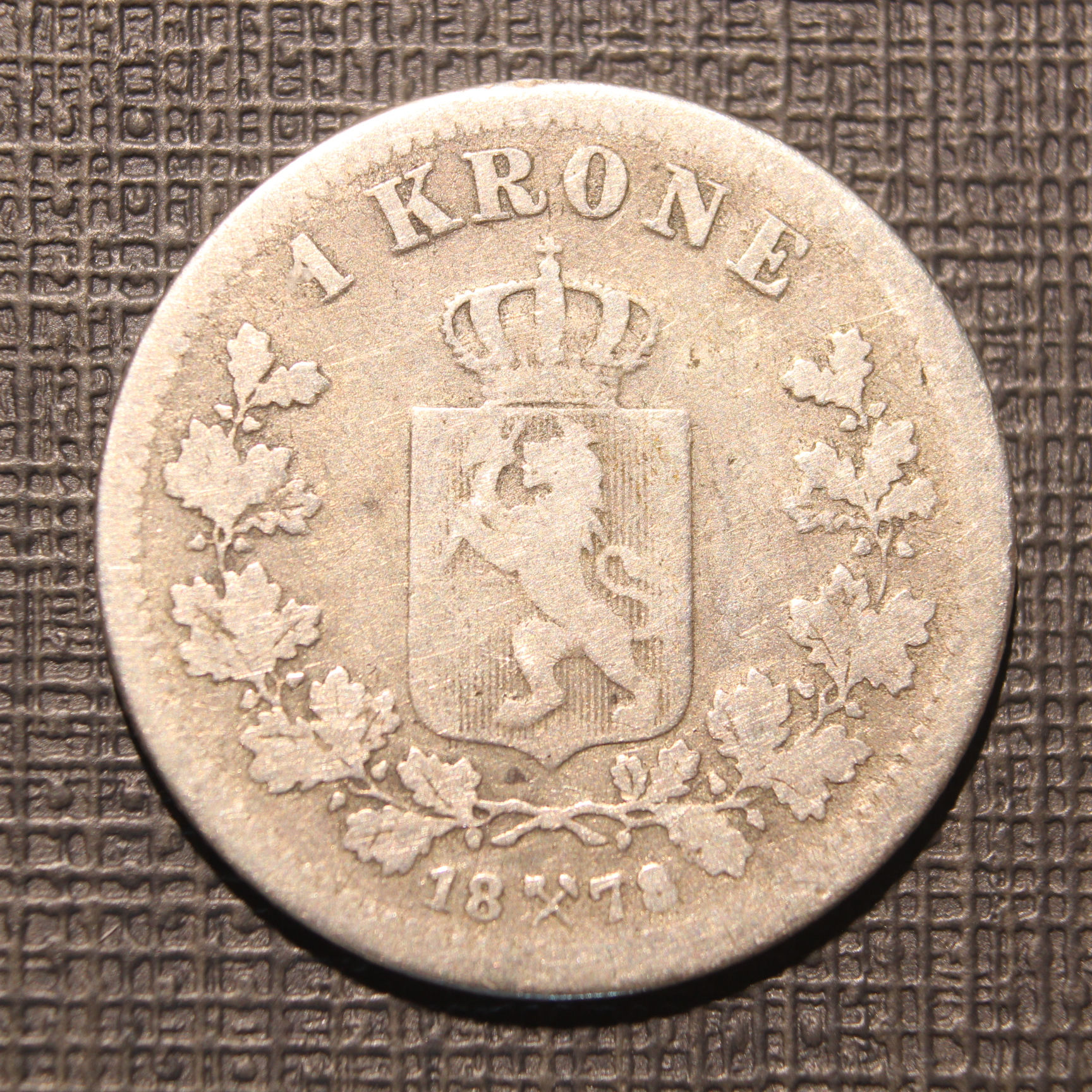 1 krone 1878