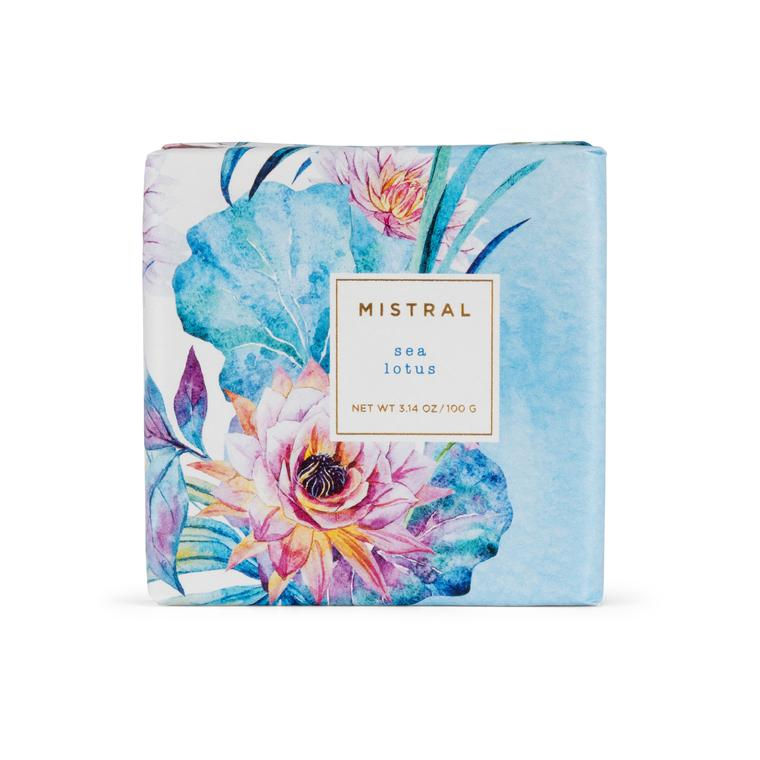 Mistral Exquisite florals Sea Lotus petite gift soap