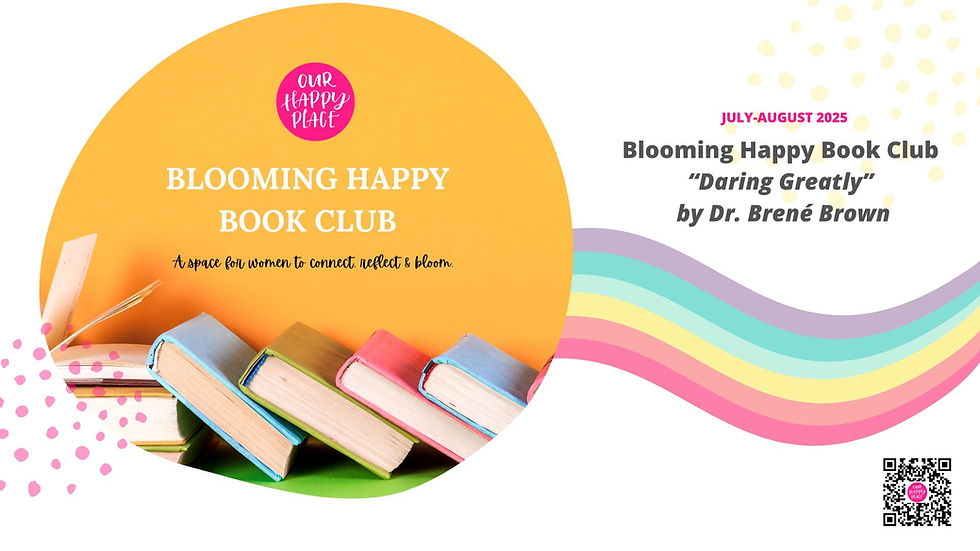 The Blooming Happy Book Club - September