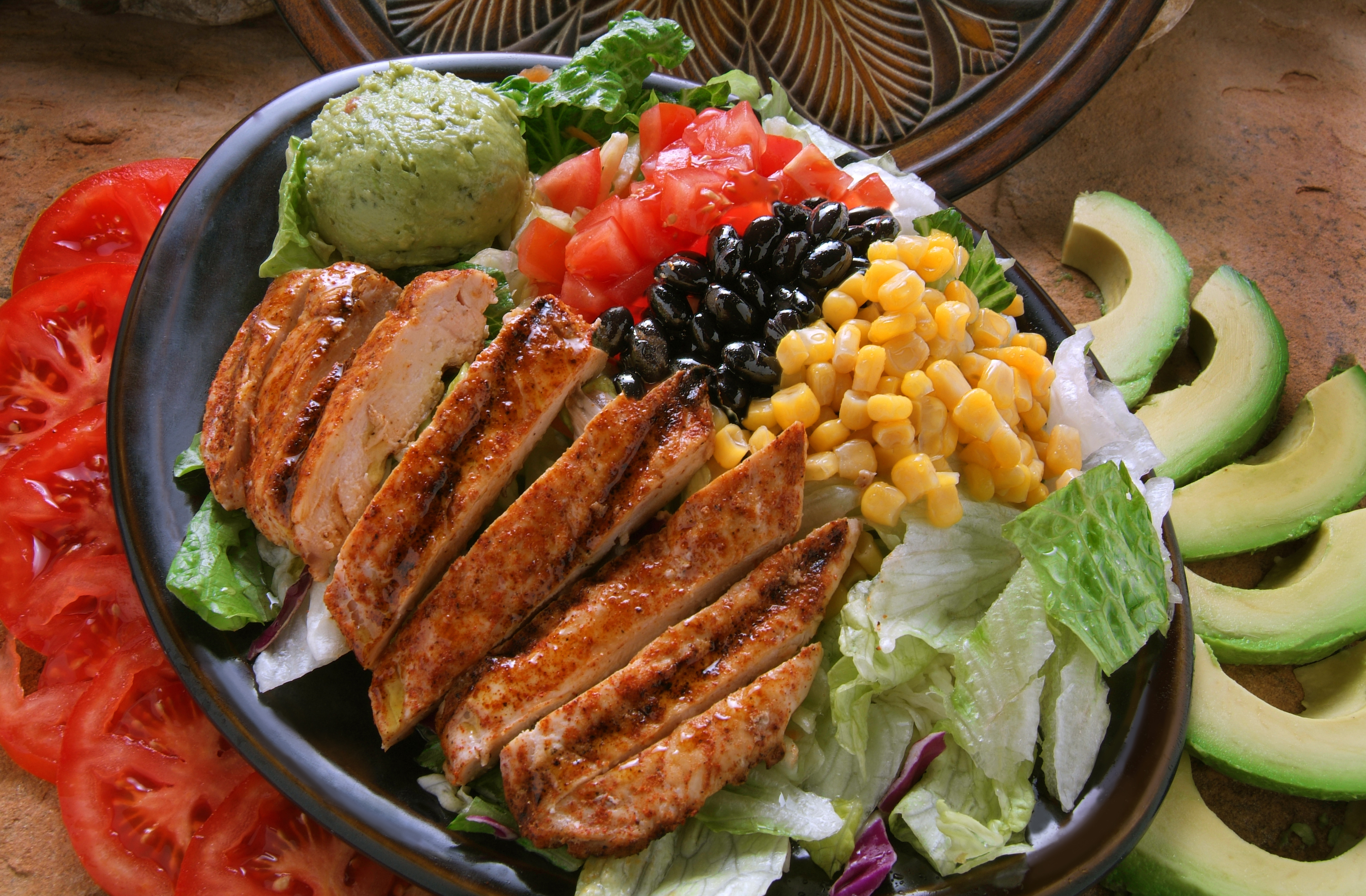 Arranged Food and Objects