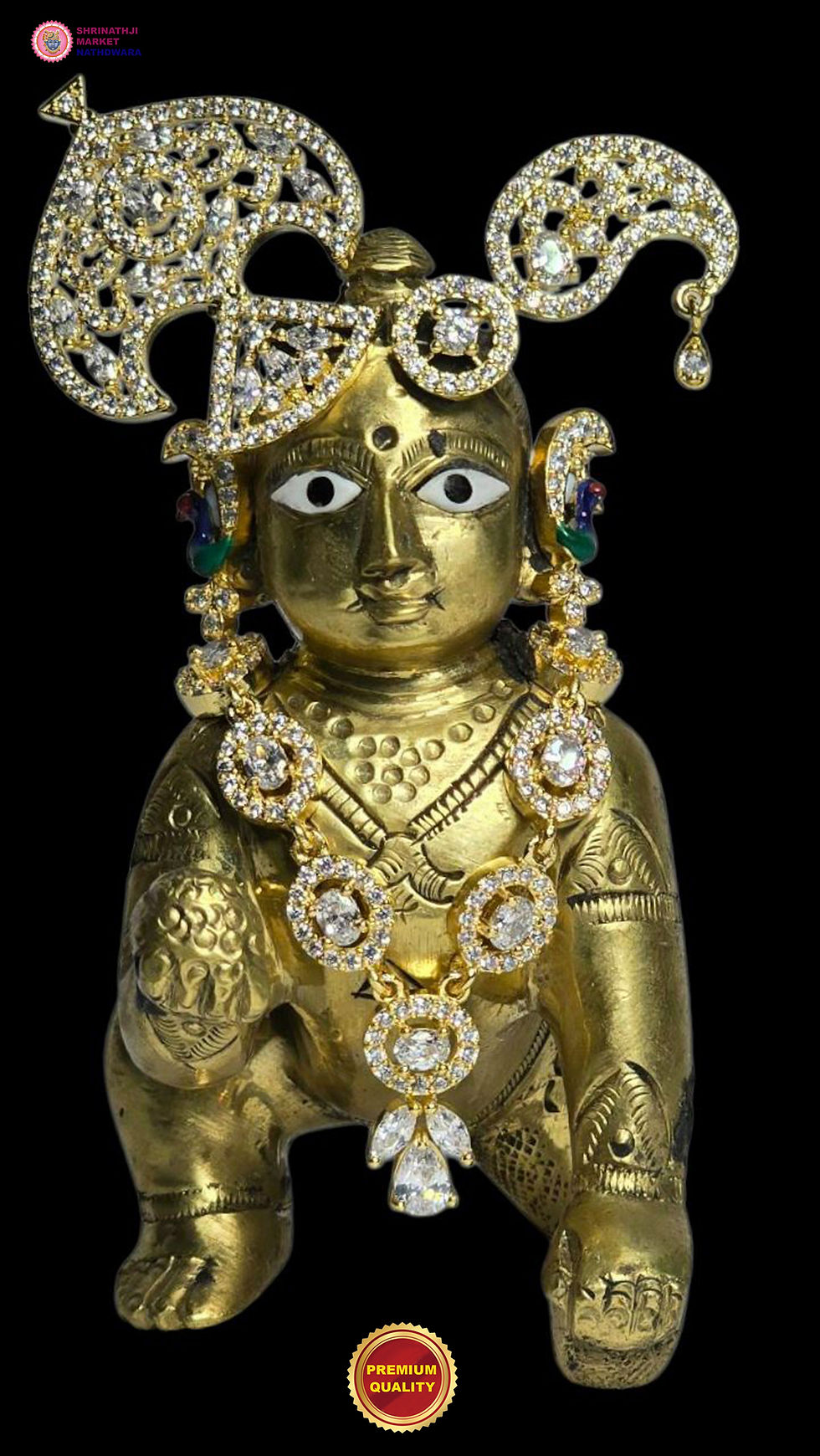 A.D. mukut shringar set