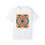 Thumbnail: Retro Geometric Pattern Unisex Garment-Dyed T-Shirt