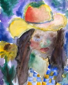 10" x 14"
watercolor on paper