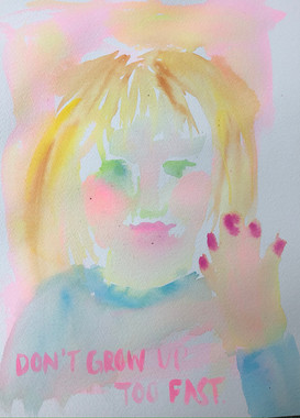 10" x 14"
watercolor on paper