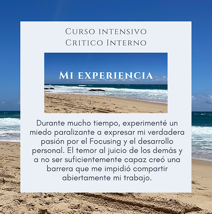 Crítico Interno Mi experiencia