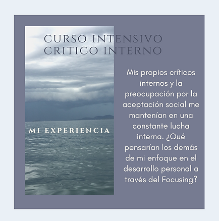 Crítico Interno Mi experiencia