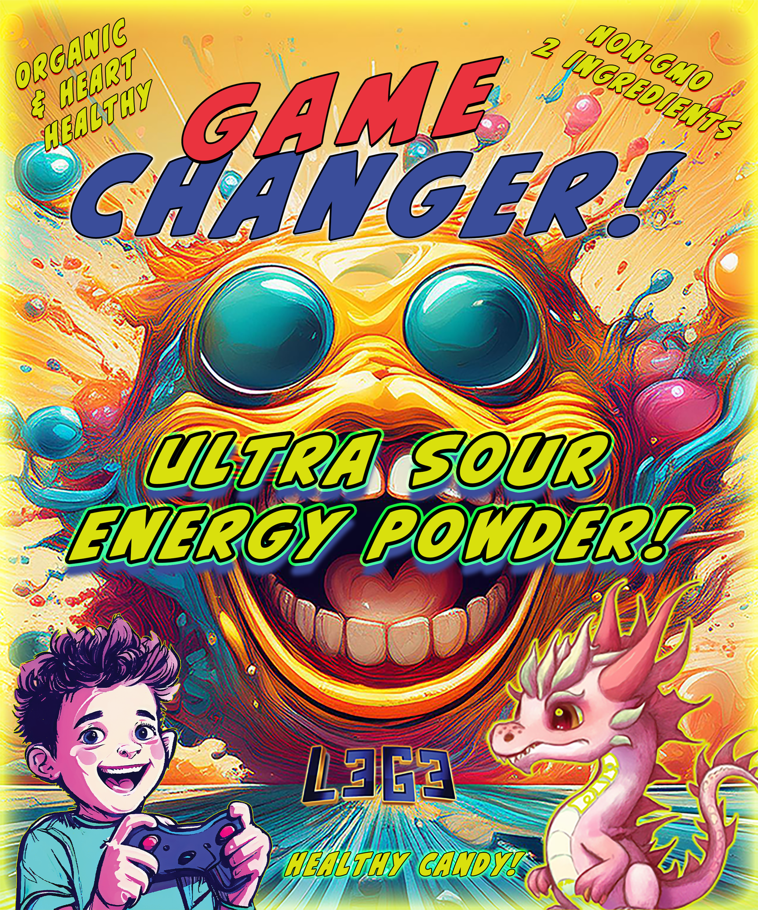 Game Changer - Ultra Sour Energy Powder