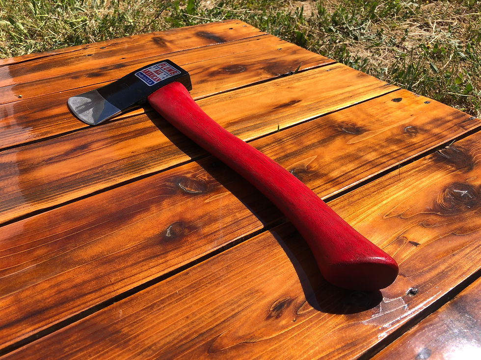 Thumbnail: 1970's Plumb All American House Axe with original handle & Permabond