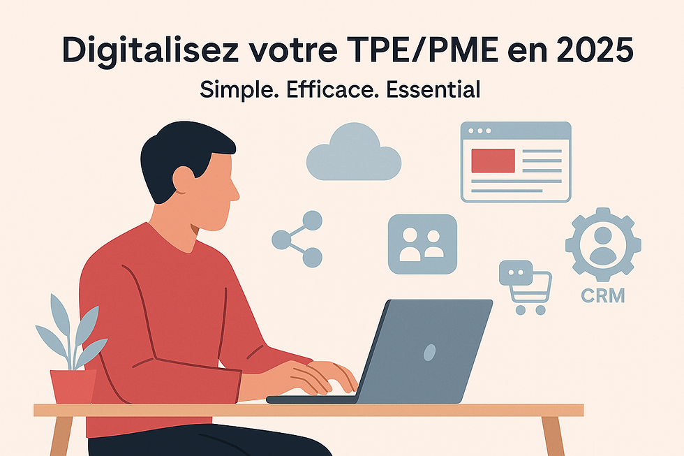 Digitalisez votre TPE/PME en 2025 Simple. Efficace. Essentiel.