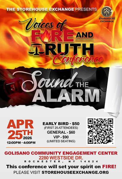 Flames, a siren, an alarm