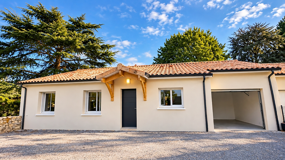 Maison individuelle lors d’une expertise avant achat immobilier en Gironde