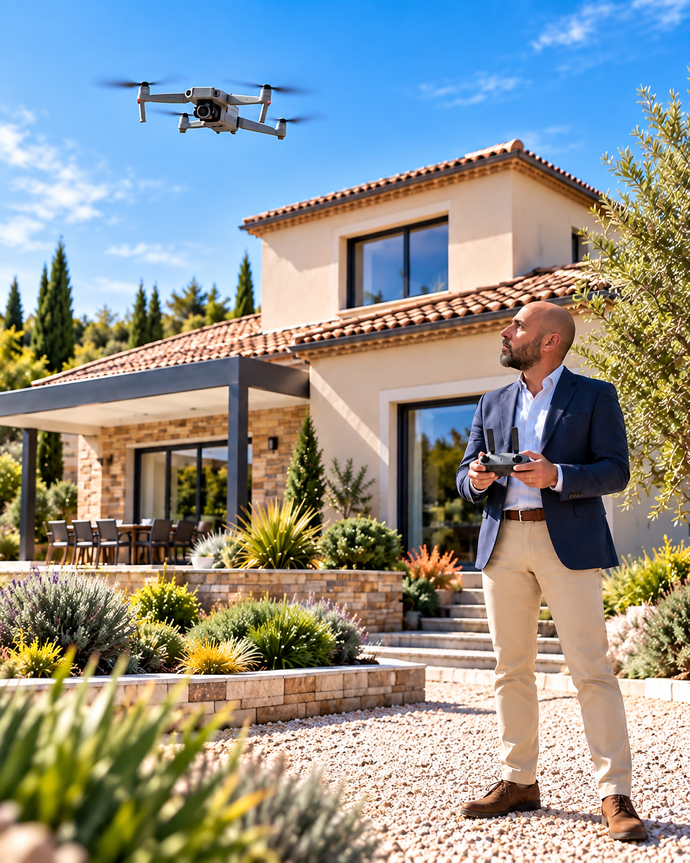 Inspection technique par drone d’une toiture dans le cadre d’une expertise bâtiment en Gironde