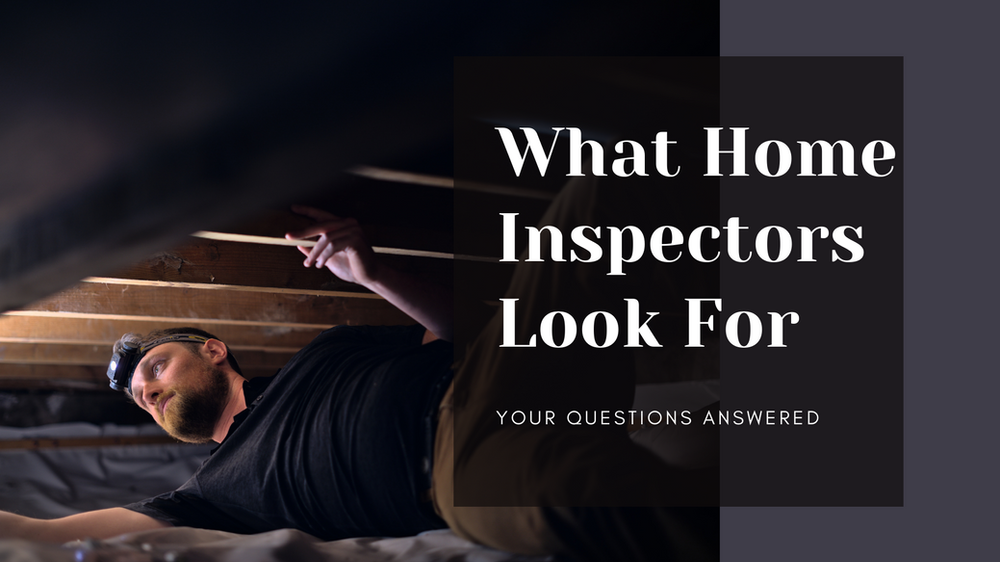 What Do Home Inspectors Look For?