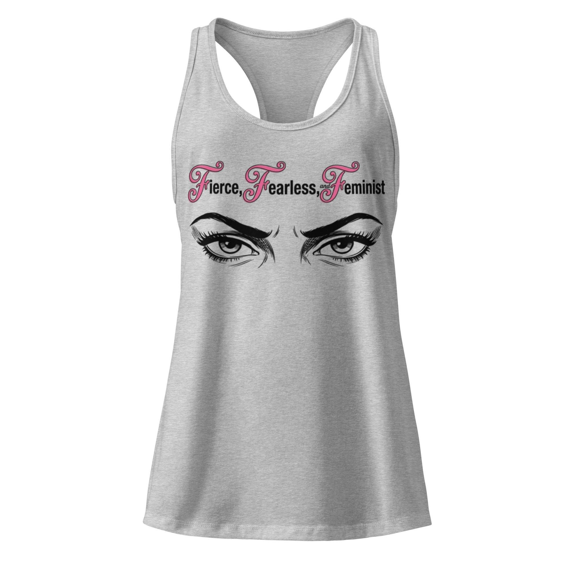 Women’s fitted racerback tank top