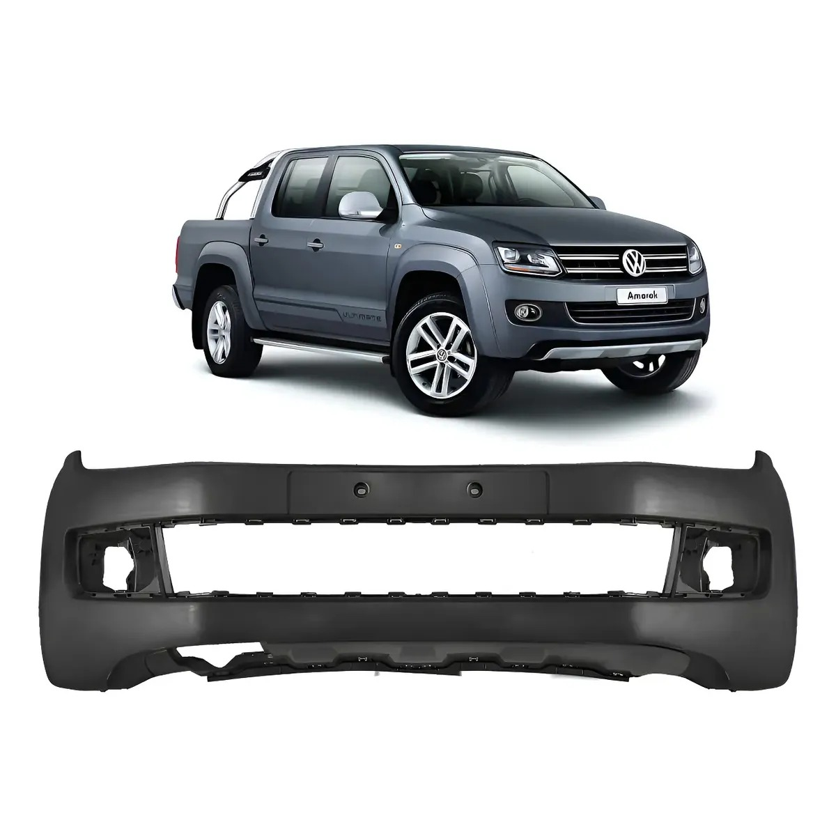 PARAGOLPE DELANTERO VOLKSWAGEN AMAROK 10/16 NEGRO
