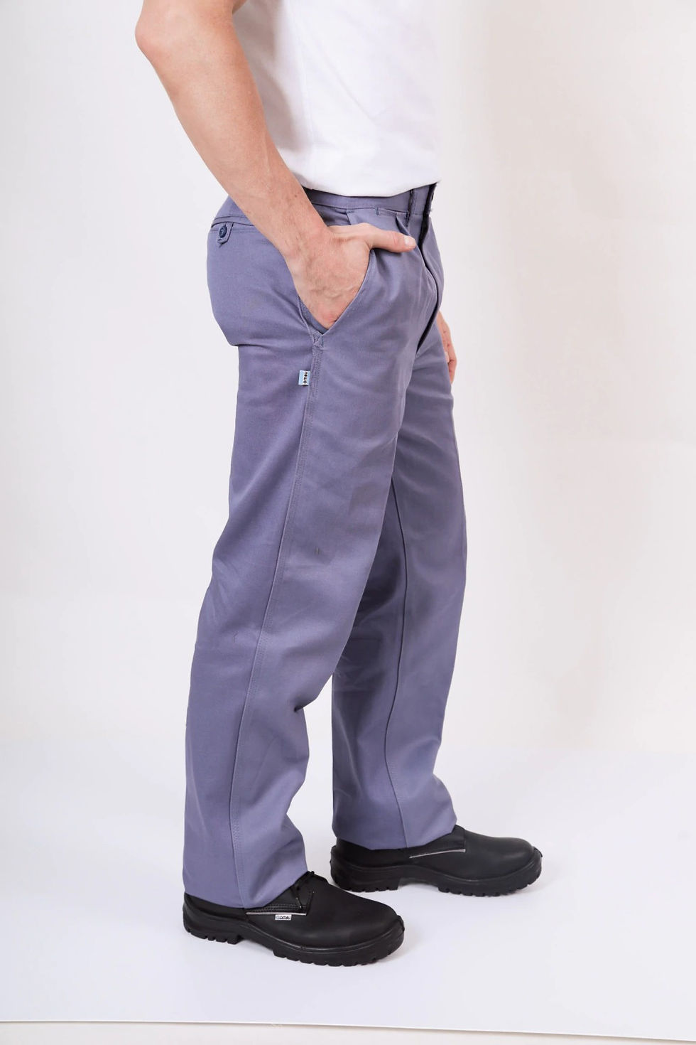 Miniatura: PANTALON DE GRAFA AZULINO ( MARCA OMBU )