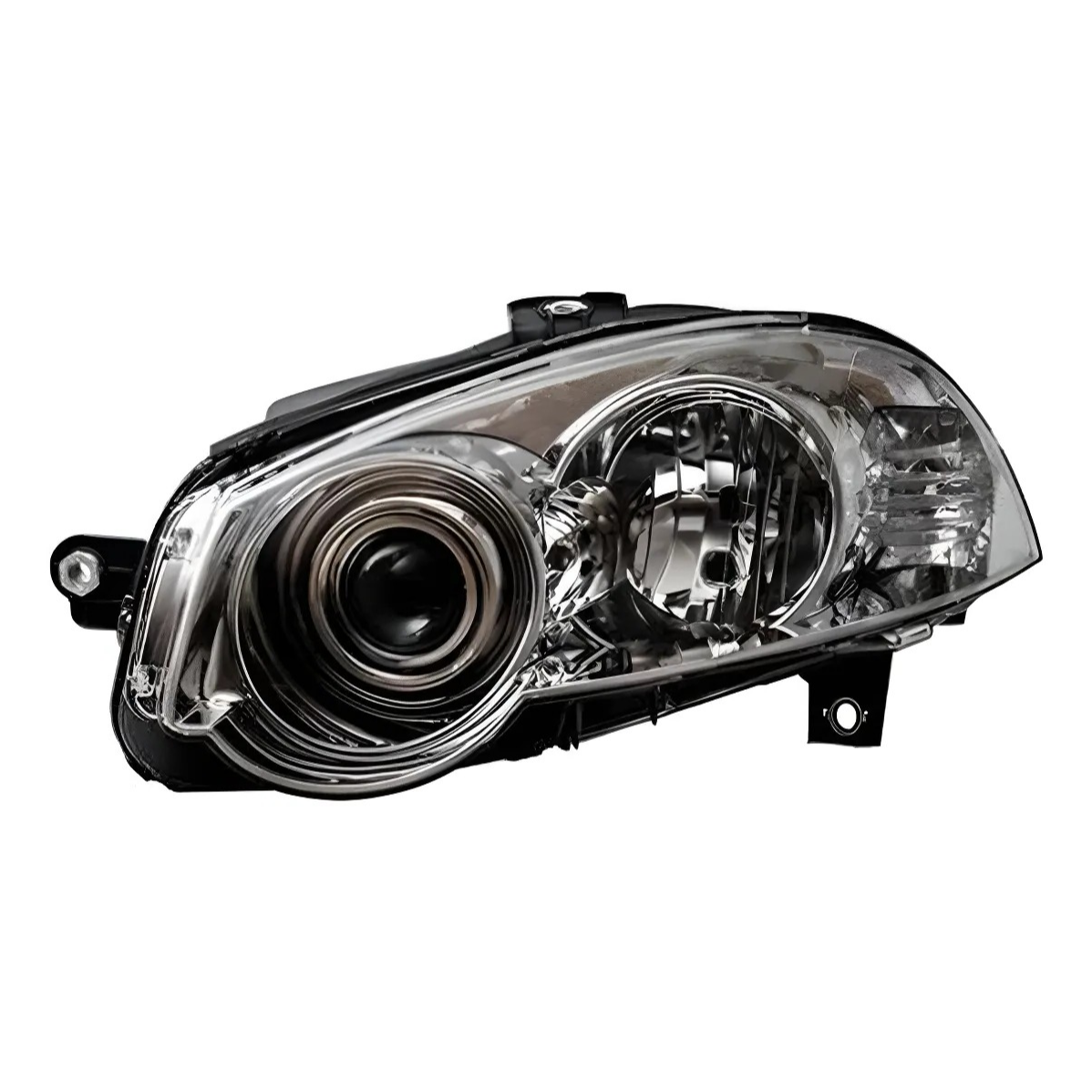 OPTICA FIAT PALIO/SIENA 13/18 "C/LUPA" "F/NEGRO" "A/CROMADO" IMPORTADO IZQUIERDO