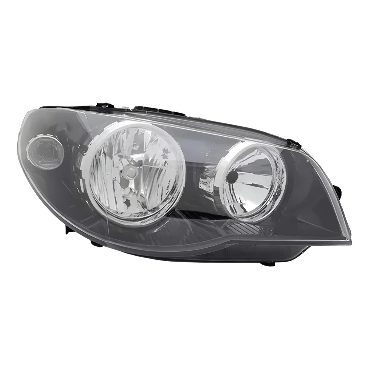 OPTICA FIAT PALIO ADV / SIENA / STRADA 04/09 "FONDO NEGRO" "ARO CROMADO" DERECHO