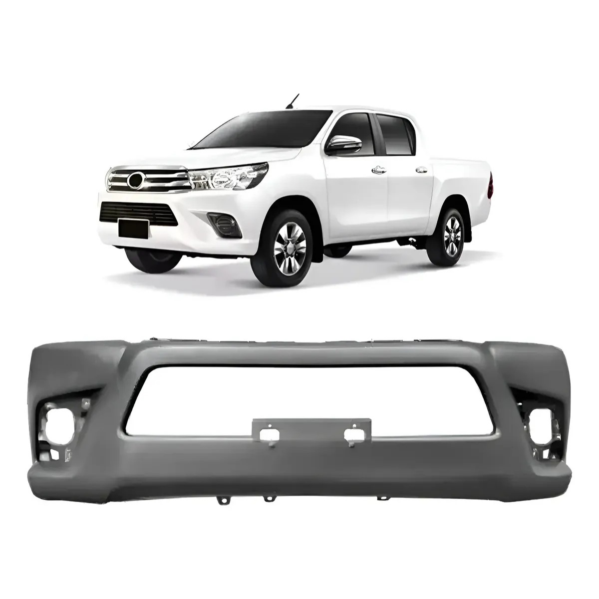 PARAGOLPE DELANTERO TOYOTA HILUX 16/19