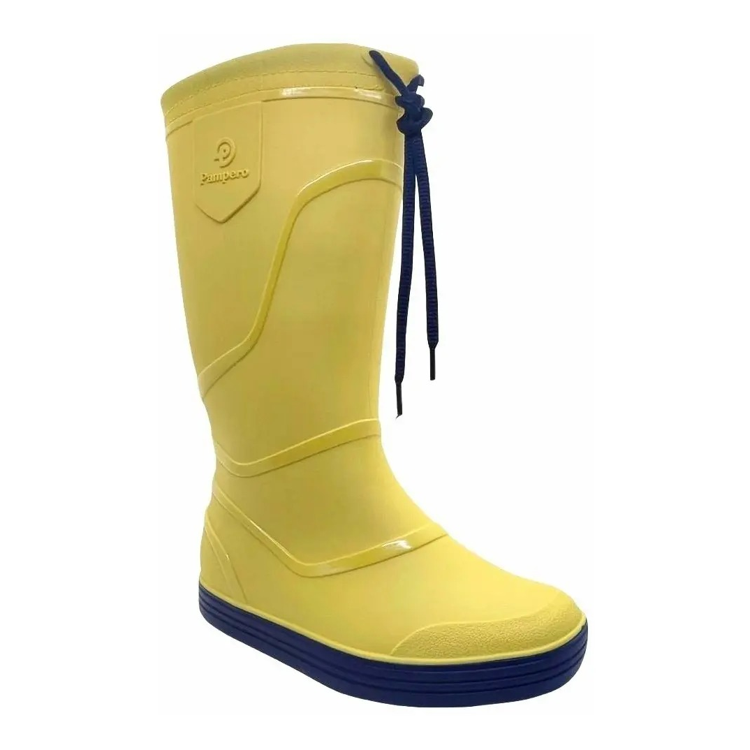 BOTA NAUTICA AMARILLA - CAÑA LARGA (MARCA PAMPERO)