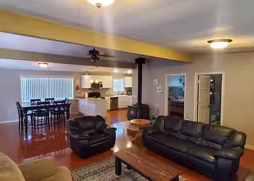 Sandsation Dunes property livingroom view